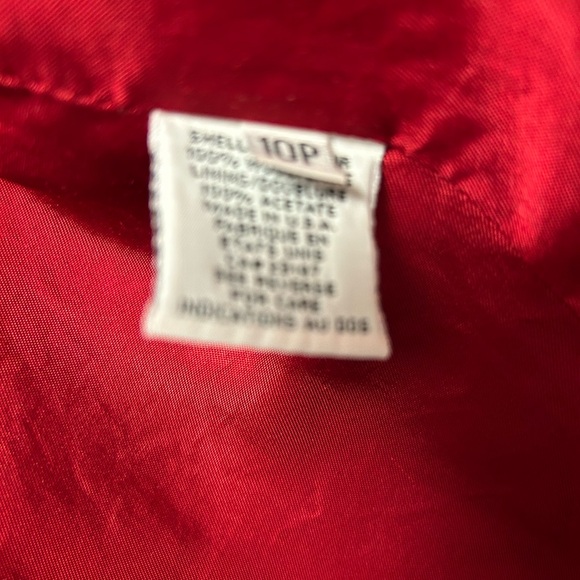 Talbots women double breasted wool coat - Picture 3 of 9